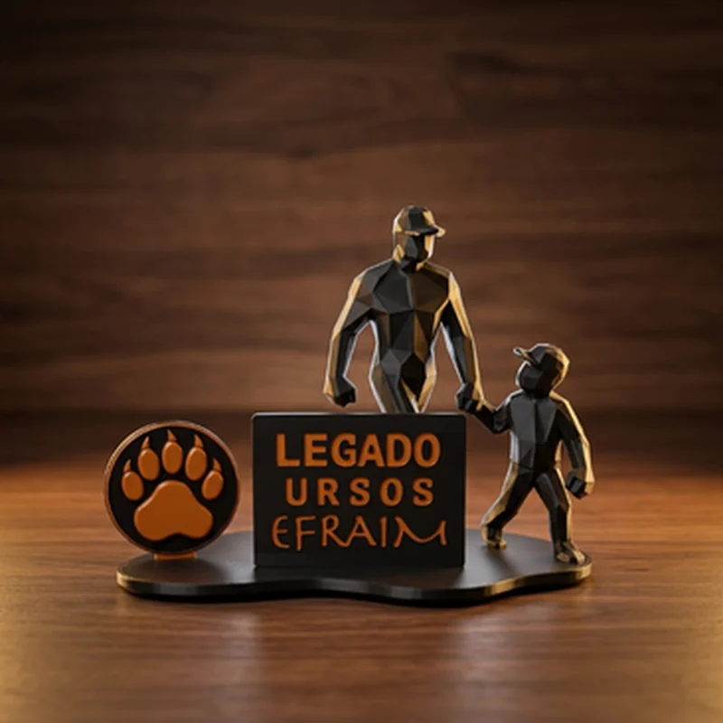 Emblema de Mesa Legendário Kids