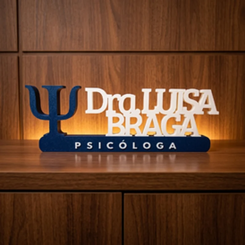 Placa de Profissão Personalizada